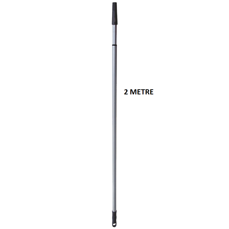 Omnisoft Teleskopik Uzatmalı Metal Sırık Sap 2 Metre