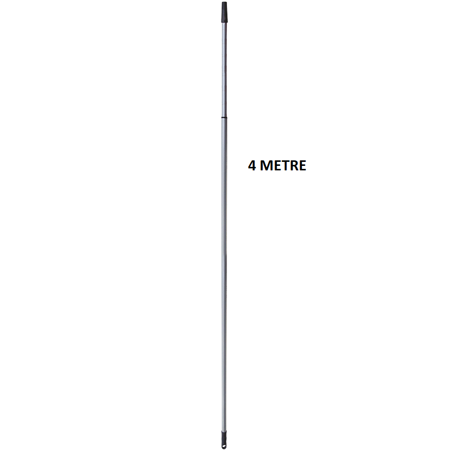 Omnisoft Teleskopik Uzatmalı Metal Sırık Sap 4 Metre