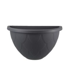 Omnipazar SO-DD03 Dekoratif Damla Duvar Saksı 3.4 Litre No 3 Antrasit (116)