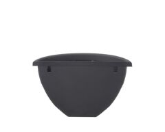 Omnipazar SO-DD03 Dekoratif Damla Duvar Saksı 3.4 Litre No 3 Antrasit (116)