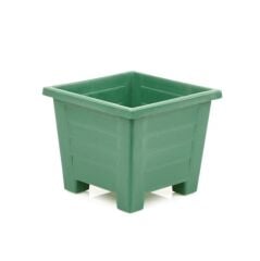 Omnipazar  SY-5847 Dekoratif Plastik Kare Ayaklı Saksı 15 Litre No 4