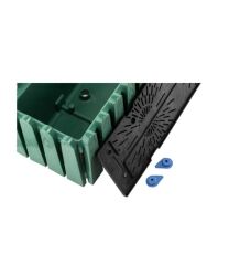 Omnipazar SO-İB03 Yeşil Askılı Balkon Saksı Takım 14 lt No 3