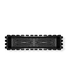 Omnipazar SO-İB03 Antrasit Askılı Balkon Saksı Takım 14 lt No 3