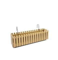 Omnipazar SO-İB02 Gold Askılı Balkon Saksı Takım 9 lt No 2