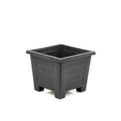 Omnipazar  SY-5845 Dekoratif Plastik Kare Ayaklı Saksı 3,5 Litre No 2