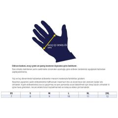 Beybi Lateks Pudralı Beyaz Muayene Eldiveni 100' lü Paket Medium