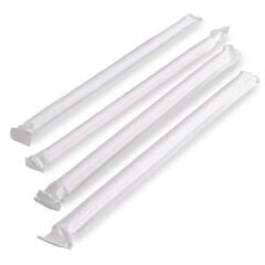 Hijyenik Kağıtlı Pipet Kısa 200'lü Paket