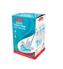 Flora F0394 Sihirli Tablet Mop Kova Seti Yeni Nesil Temizlik