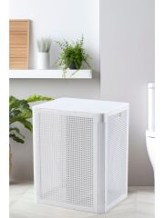 Omnipazar SY-4632 Smart Duo İki Bölmeli Kirli Çamaşır Sepeti 84 Litre