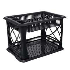 Omnipazar ELF-306 Plastik Çift Katlı Lüks Bulaşık Kurutmalık Tabaklık