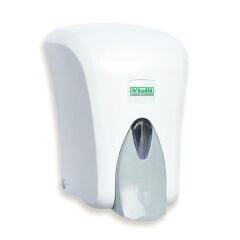 Omnipazar Vialli S6 Sıvı Sabun Dispenseri Aparatı 1000 ml Beyaz