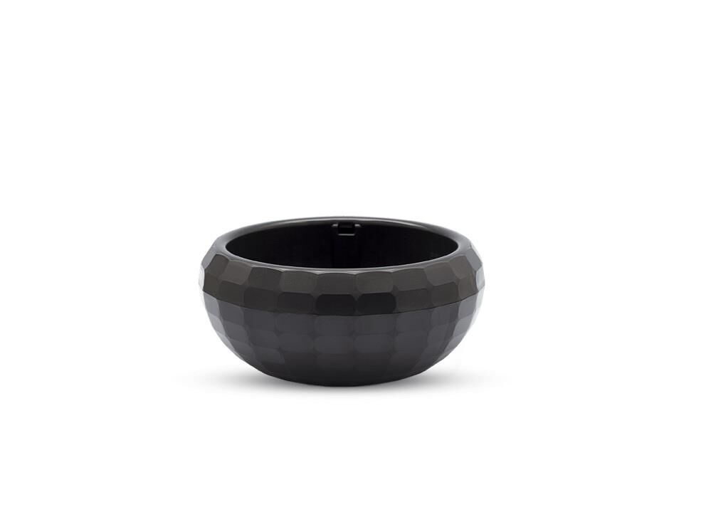 Omnipazar KRS-611 Dekoratif Orta Aranjman Kaktus Sukulent Saksı 2 Litre Antrasit (116)