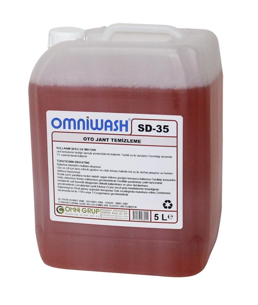 Omniwash SD-35 5000ml Jant Temizleme Maddesi