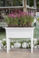 Omnipazar SO-AB03 Dekoratif Ayaklı Bahçe Yetiştirme Saksı 60 Litre No 3 YEŞİL