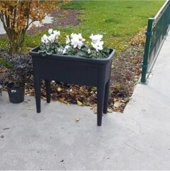 Omnipazar SO-AB03 Dekoratif Ayaklı Bahçe Yetiştirme Saksı 60 Litre No 3