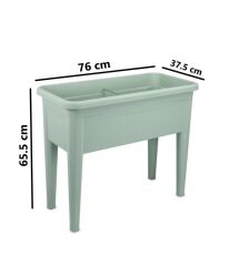 Omnipazar SO-AB03 Dekoratif Ayaklı Bahçe Yetiştirme Saksı 60 Litre No 3