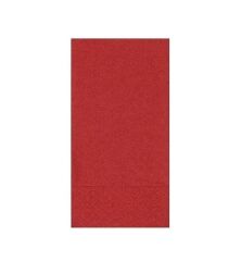 Omnipazar 33x33 cm 1/8 Garson Katlama Servis Peçetesi 100 Ad Kırmızı