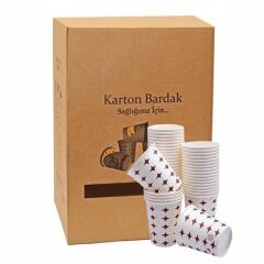 Omnisoft 7 oz Karton Bardak 3000 Adet