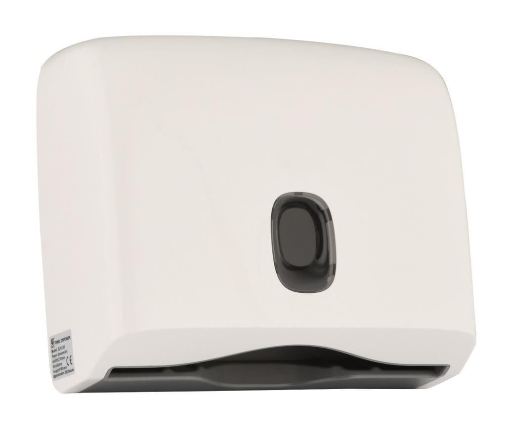 Omnipazar Xinda ZJH230 Plastik Z Katlı Kağıt Havlu Dispenseri 200'lü Beyaz