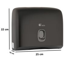 Omnipazar Xinda ZJH230 Z Katlı Kağıt Havlu Dispenseri Plastik 200'lü Siyah