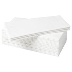 Omnisoft 33x25 cm 1/8 Garson Katlı Lüks Servis Peçetesi Beyaz 1200 Ad