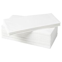 Omnisoft 33x25 cm 1/8 Garson Katlı Lüks Servis Peçetesi Beyaz 1200 Ad
