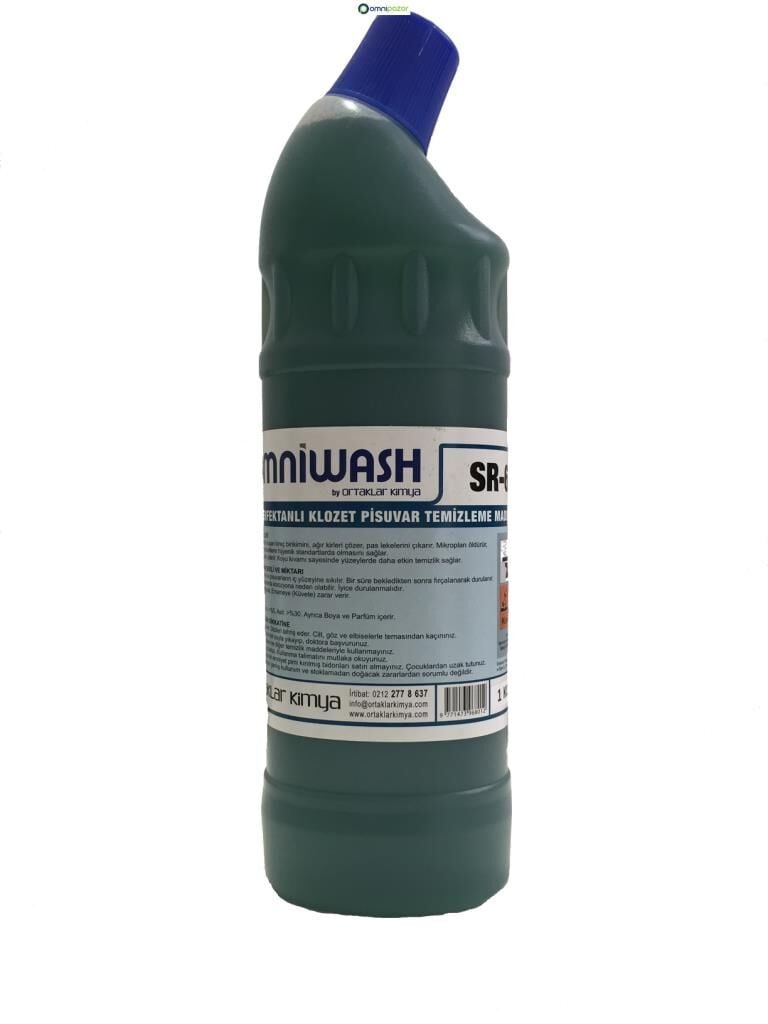 Omniwash SR-6 Ağır Kirler İçin Klozet Pisuvar Temizleyici 1000ml