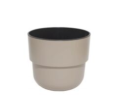 Omnipazar SO-KUP5 Kuple Plastik İç Kovalı Saksı Takımı 26 Litre No 5 Kirli Beyaz (113)