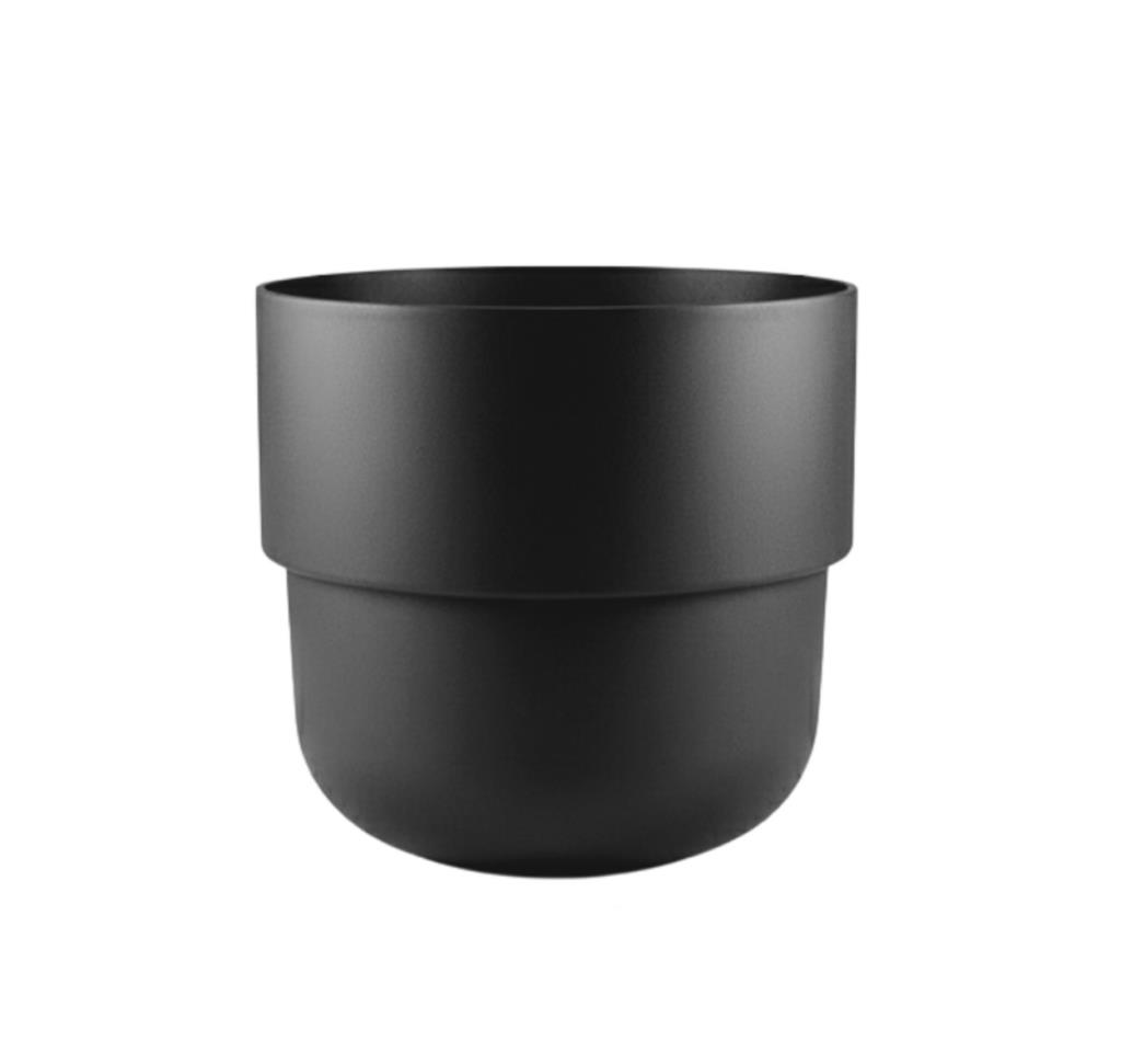 Omnipazar SO-KUP5 Kuple Plastik İç Kovalı Saksı Takımı 26 Litre No 5 Siyah
