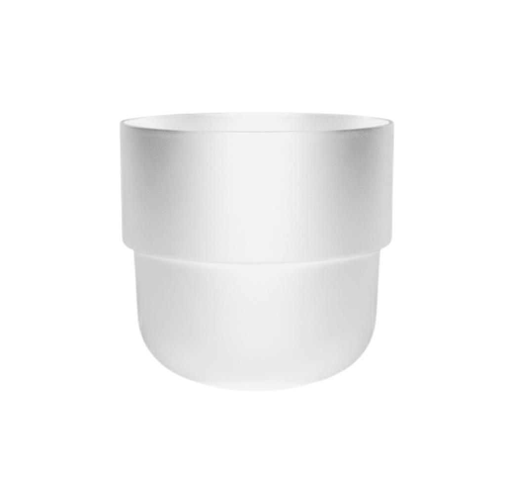 Omnipazar SO-KUP5 Kuple Plastik İç Kovalı Saksı Takımı 26 Litre No 5 Beyaz