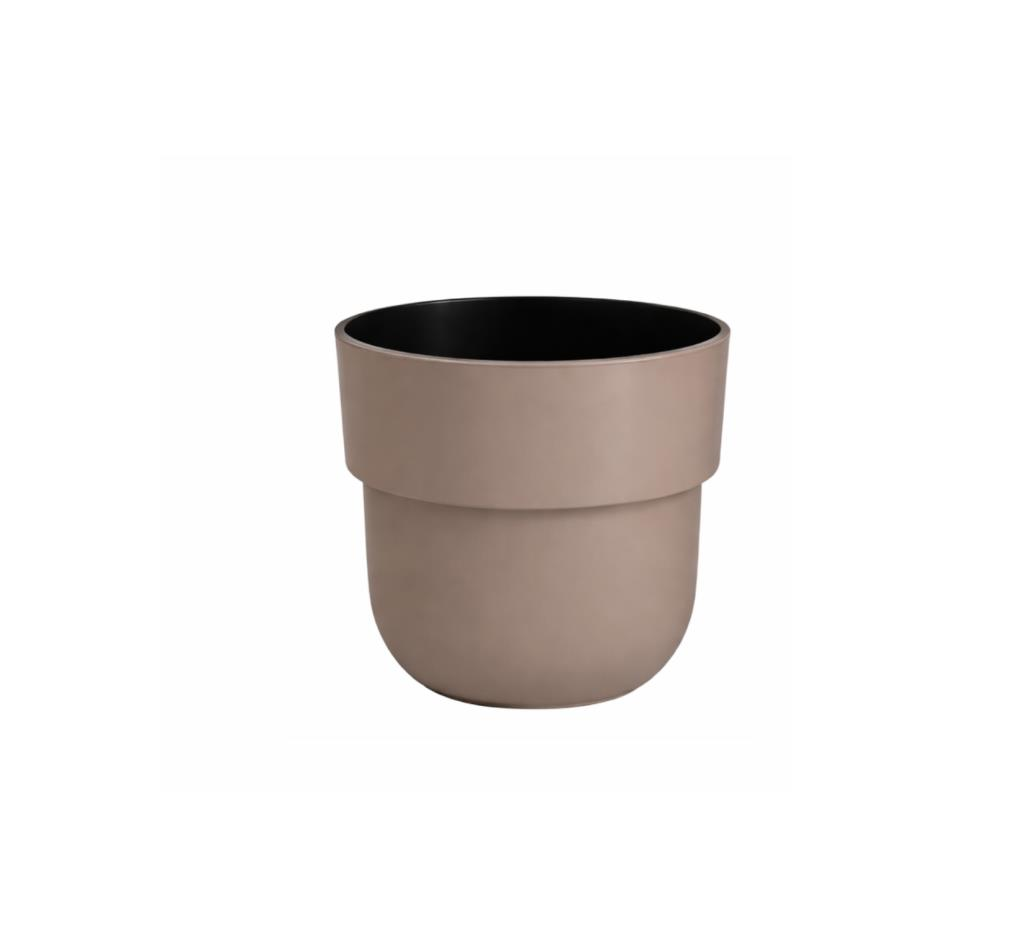 Omnipazar SO-KUP4 Kuple Plastik Saksı Takımı İç Kovalı 11 Litre No 4 Mocha