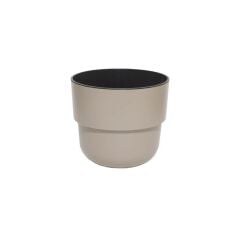 Omnipazar SO-KUP4 Kuple Plastik Saksı Takımı İç Kovalı 11 Litre No 4 Kirli Beyaz (113)