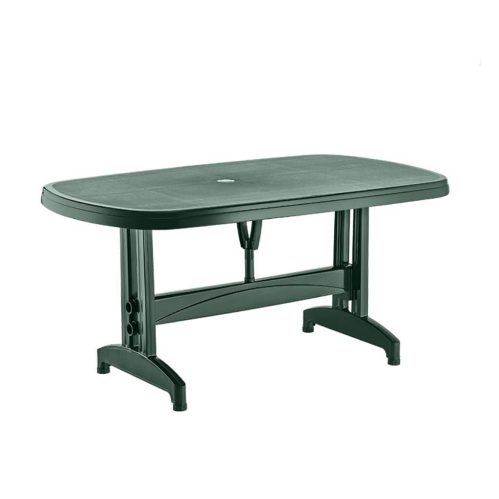 Omnipazar IRK-HM100 Oval Köşe Plastik Dikdörtgen Masa 90x150 cm