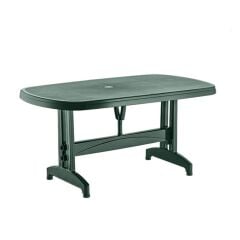 Omnipazar IRK-HM100 Oval Köşe Plastik Dikdörtgen Masa 90x150 cm