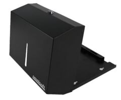 Omnisoft Paslanmaz Z Katlama Kağıt Havlu Dispenseri Siyah 200'lü