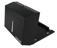 Omnisoft Paslanmaz Z Katlama Kağıt Havlu Dispenseri Siyah 200'lü