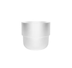 Omnipazar SO-KUP4 Kuple Plastik Saksı Takımı İç Kovalı 11 Litre No 4 Beyaz