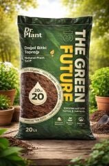 Omnipazar SO-DRTOP4 Doğal Bitki Çiçek Toprağı Cocopeat Toprak 20 Litre