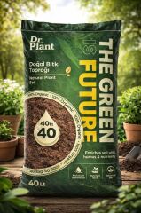 Omnipazar SO-DRTOP5 Doğal Çiçek Bitki Toprağı Cocopeat Toprak 40 Litre