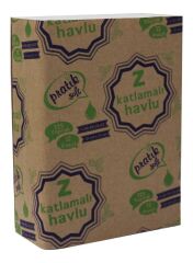 Pratiksoft 5 Koli Z Katlama Dispenser Kağıt Havlu 125 x 60 Paket