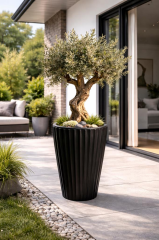 Omnipazar SO-LVT2 Lilyum Vazo Saksı Takımı İç Kovalı 90 Litre No:2