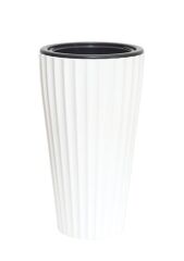 Omnipazar SO-LVT2 Lilyum Vazo Saksı Takımı İç Kovalı 90 Litre No:2 Beyaz
